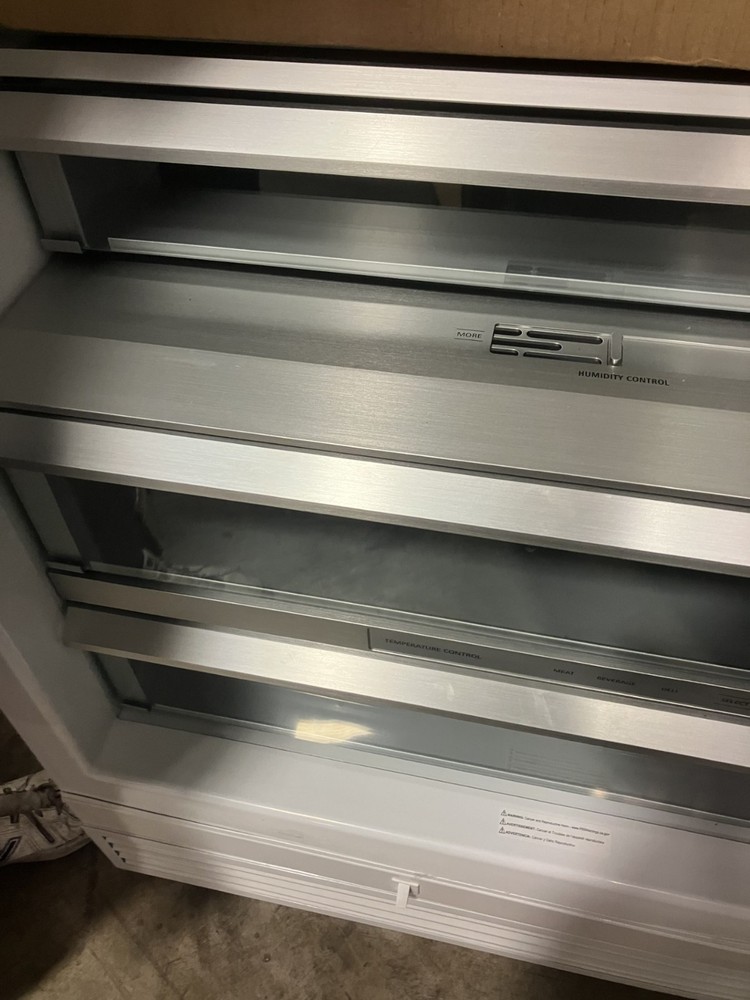 Monogram ZIR361NBRII 36 Inch Panel Ready Smart Refrigerator Column