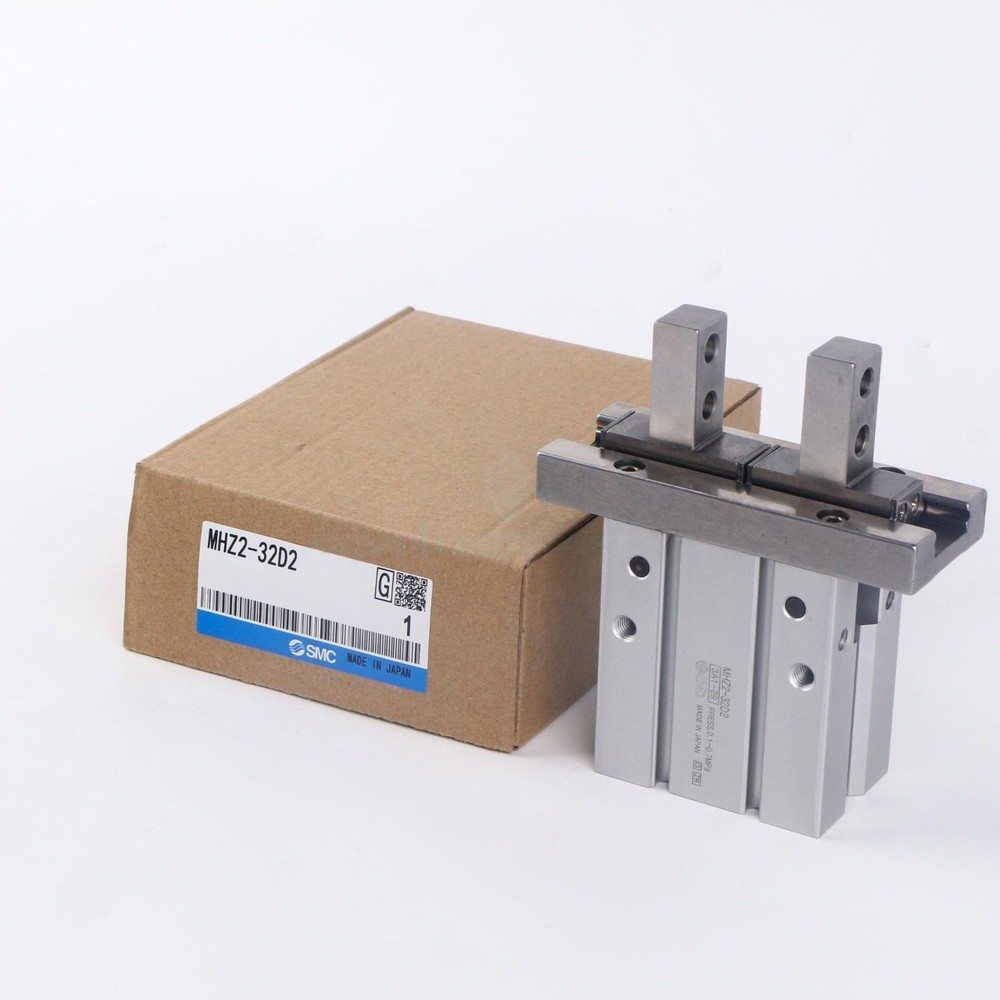 SMC MHZ2-32D2 Pneumatic Double-Acting Parallel Gripper - 1pc