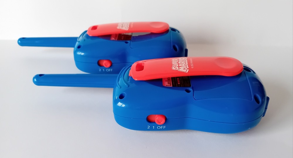 Super Mario Walkie Talkies Nintendo 2021 Working