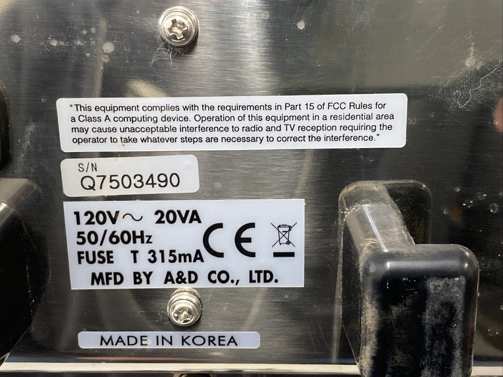 A&D Weighing FS-6Ki Checkweighing Scale