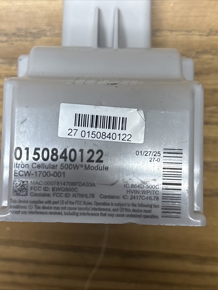 Itron ECW-1700-001 500W Encoder