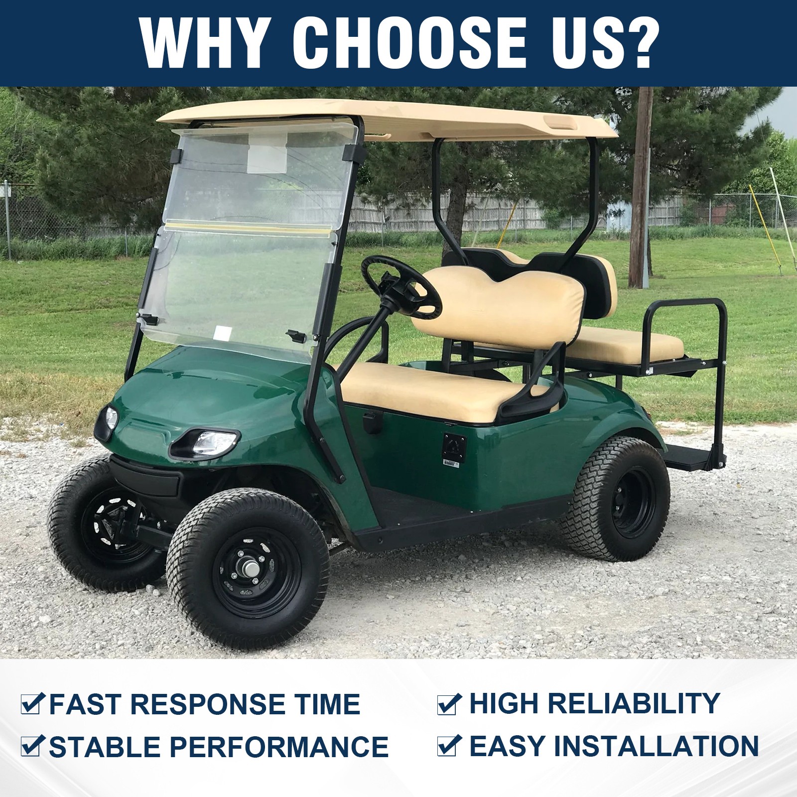 48V 250A DC Motor Speed Controller Compatible with Curtis Club Car Golf Cart