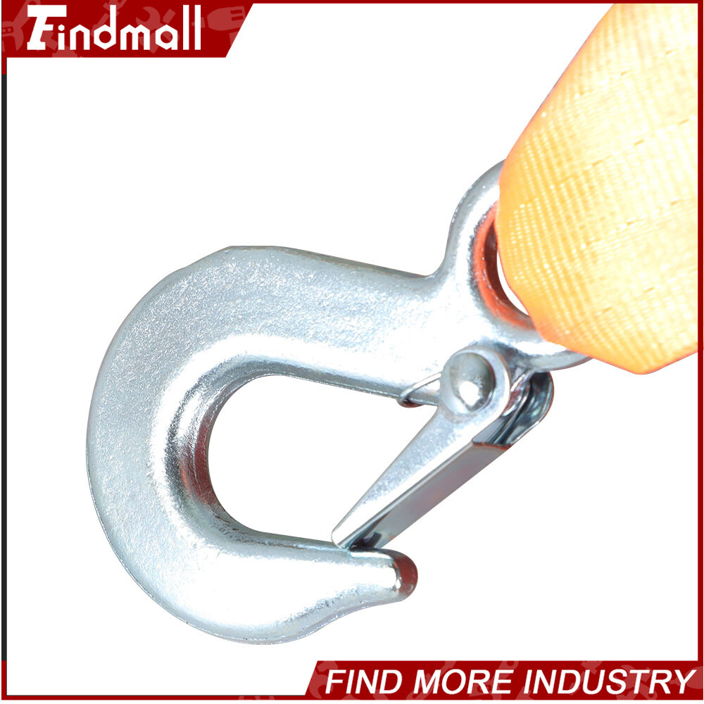 Findmall 3500 LBS Dual Speed Hand Winch Hand Crank Red Strap ATV Trailer Boat