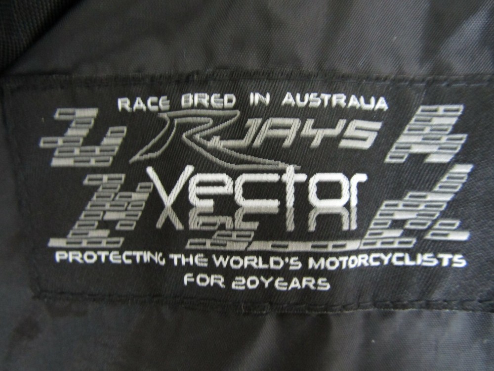 RJays Vector Rain Jacket Black Size Medium Used