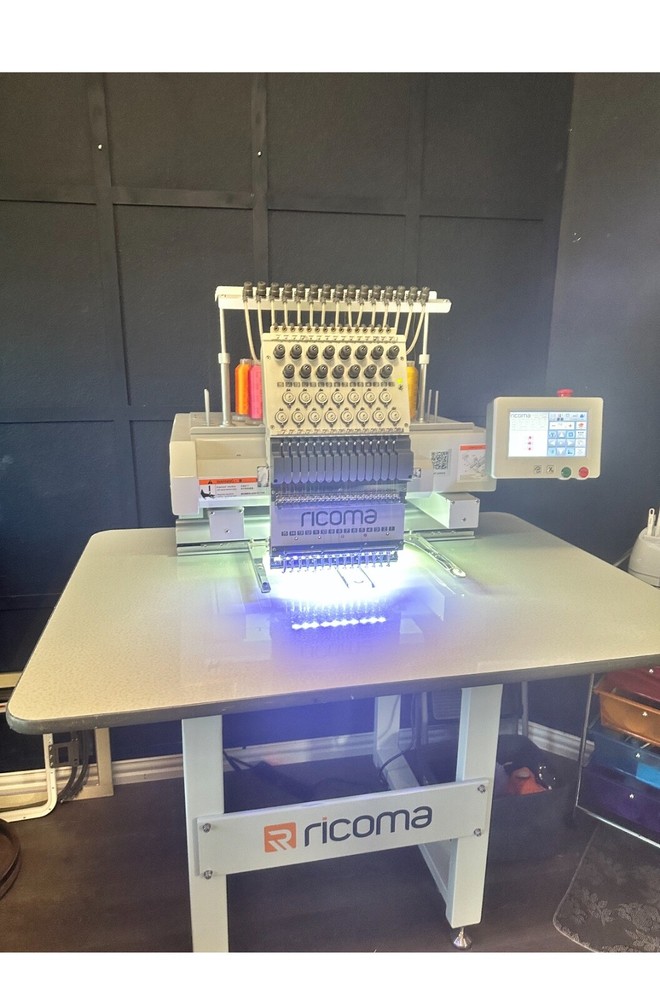 Ricoma embroidery machine
