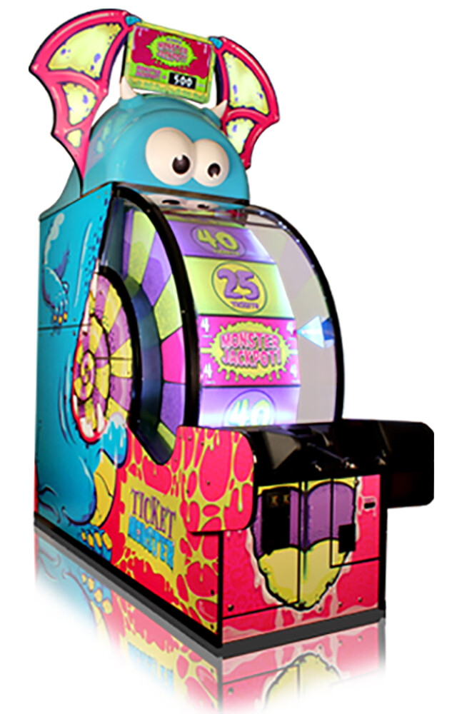 Bay Tek Ticket Monster Arcade Redemption Game