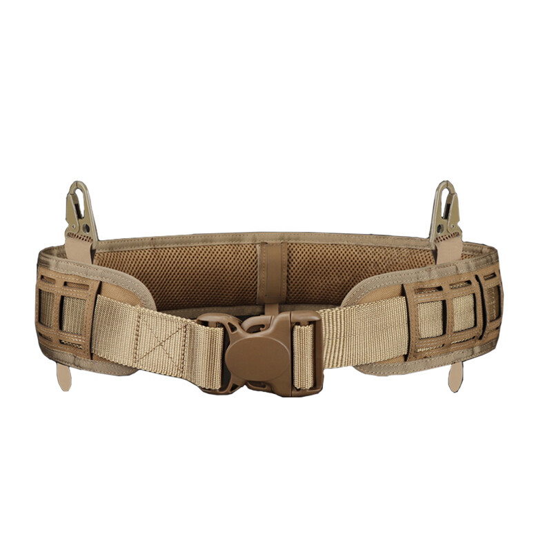MOLLE Tactical Belt Quick Release Laser Cut Loading Padded Inner & Outer Airsoft