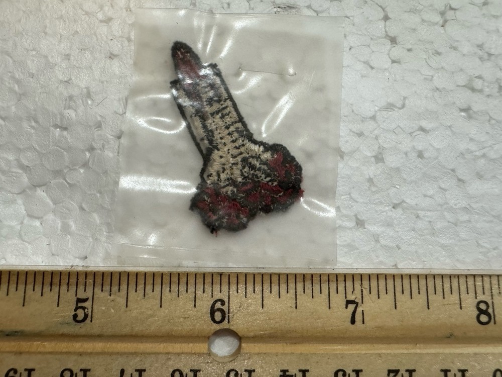 Vintage TINY Space Shuttle Sticky Patch