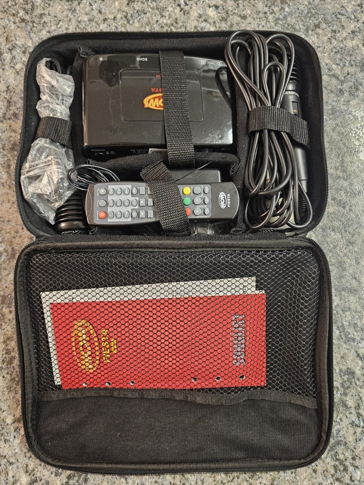 WOW FIRSTA Videoke Karaoke System Wf210 Complete