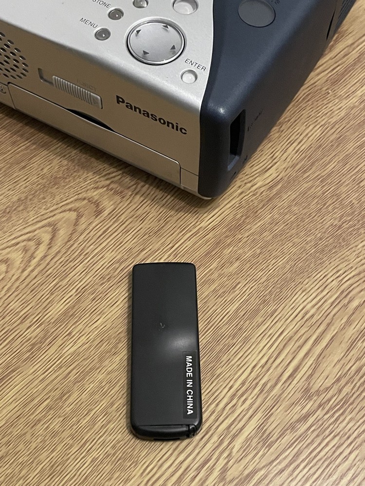Panasonic LCD Projector Model PT-LC50E - with Power Cable & Remote - PAT Tested