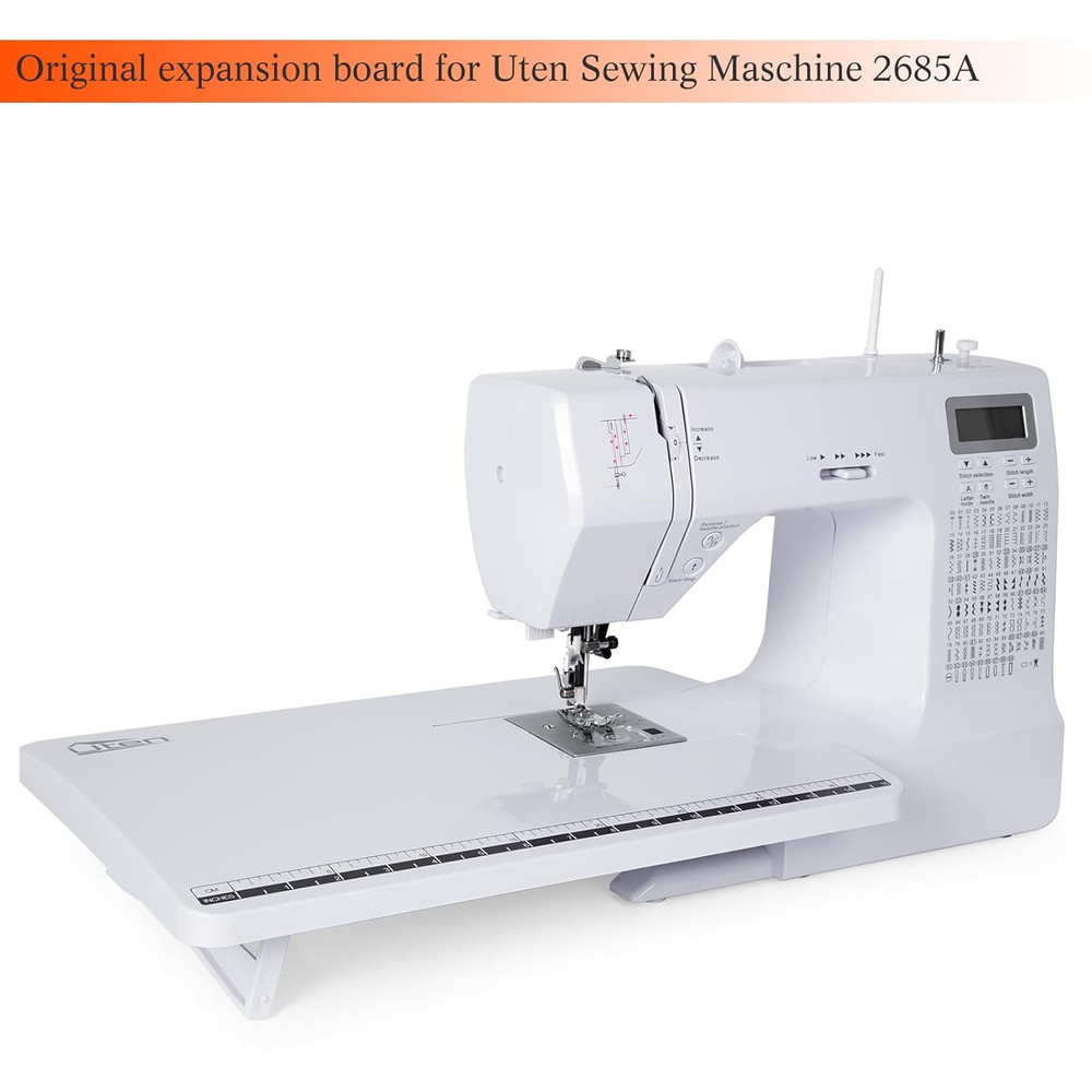 Sewing Machine Extension Table Compatible with 2685A Sewing Machine, White