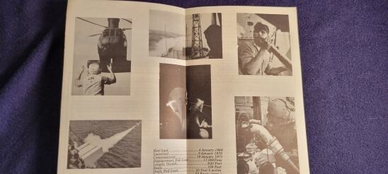 USS MOUNT WHITNEY LCC-20 (AMPHIBIOUS COMMAND SHIP) "WELCOME ABOARD" BOOKLET