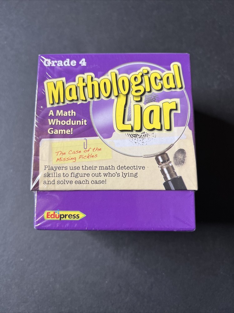 Edupress Mathological Liar, Grade 4