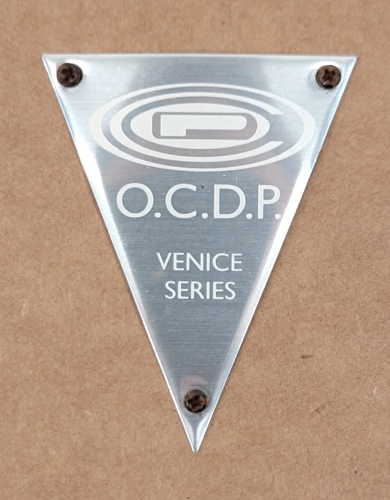 OCDP Venice Drum Badge with Mounting Screws