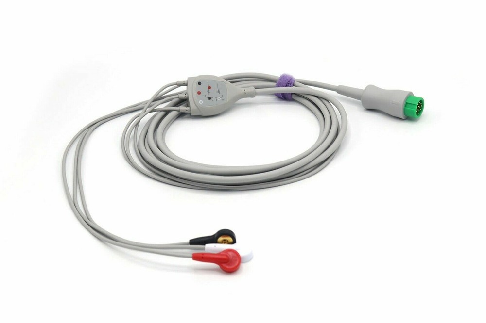 Mindray Accessories Bundle - Cuff, Hose, SpO2, ECG, Temperature Adapter - USA