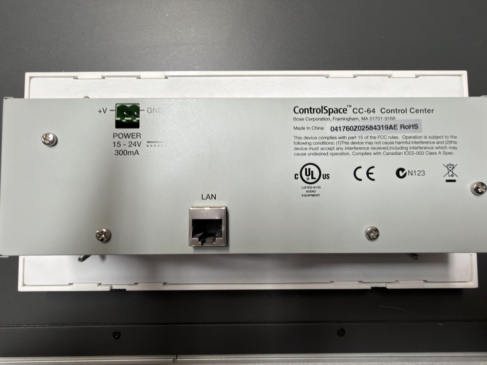 Bose ESP-88C Engineered Sound Processor DSP with CC-64 Control center