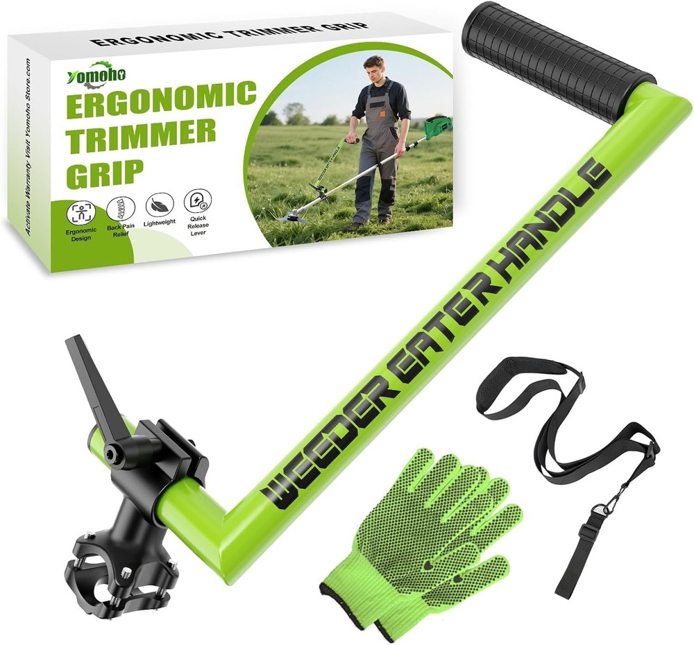 Upgraded Weed Eater Handle Ergonomic String Trimmer Handle with Adjustable Sh...
