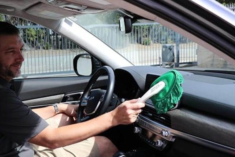 Detailing Combo Plastic Handle with Green Mop and Mini Duster 64445