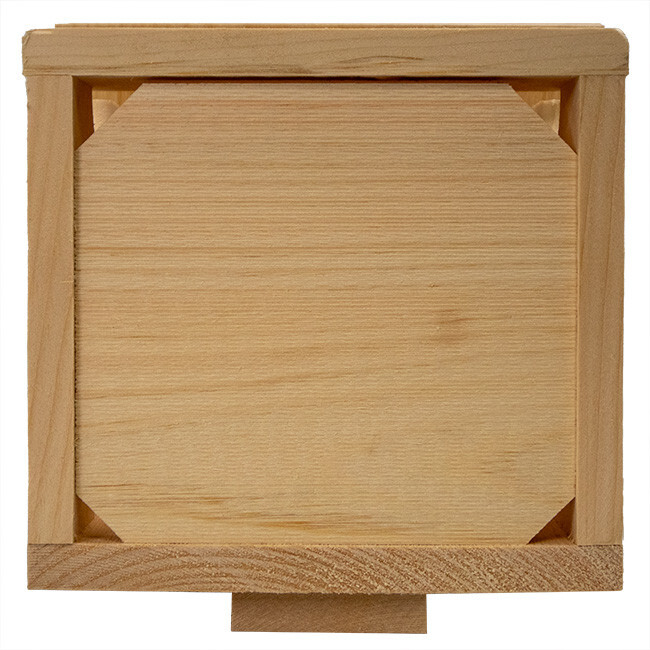 Pine Open Nesting Box 10"W x 10"D x 9"H