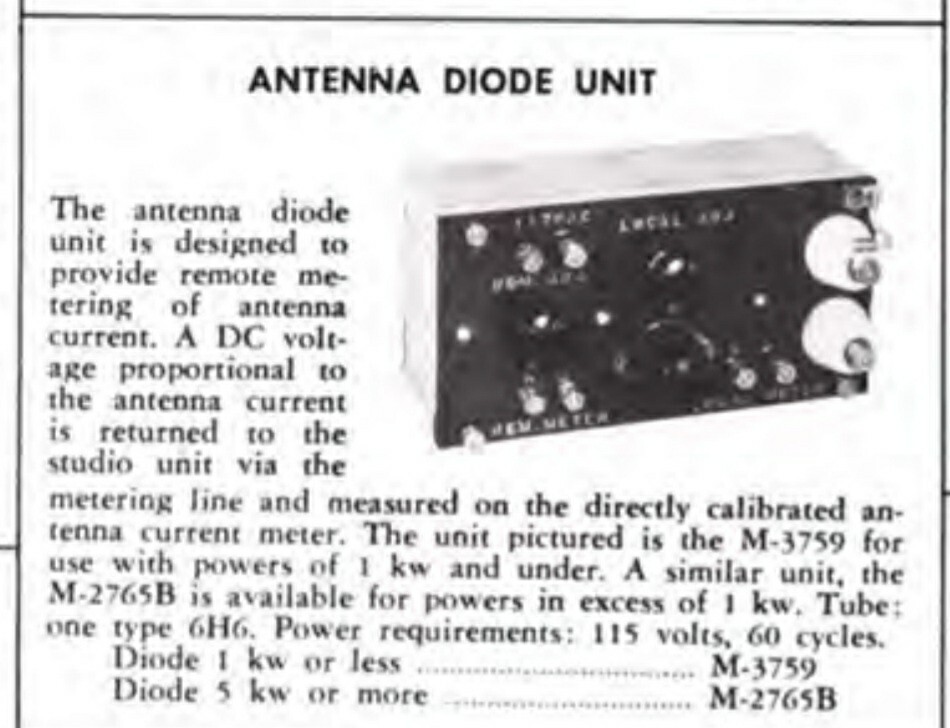 Gates M 3759 Antenna Diode Unit