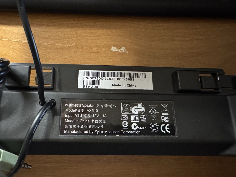 Dell C730C Soundbar Speaker - Black