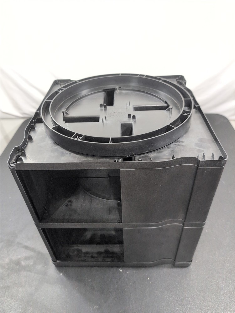 ALPHA CD storage holder case rack tower rotating carousel spinner HOLDS 96 CDs