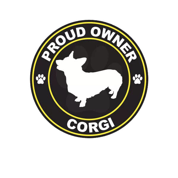 Proud Owner Corgi Sticker Decal