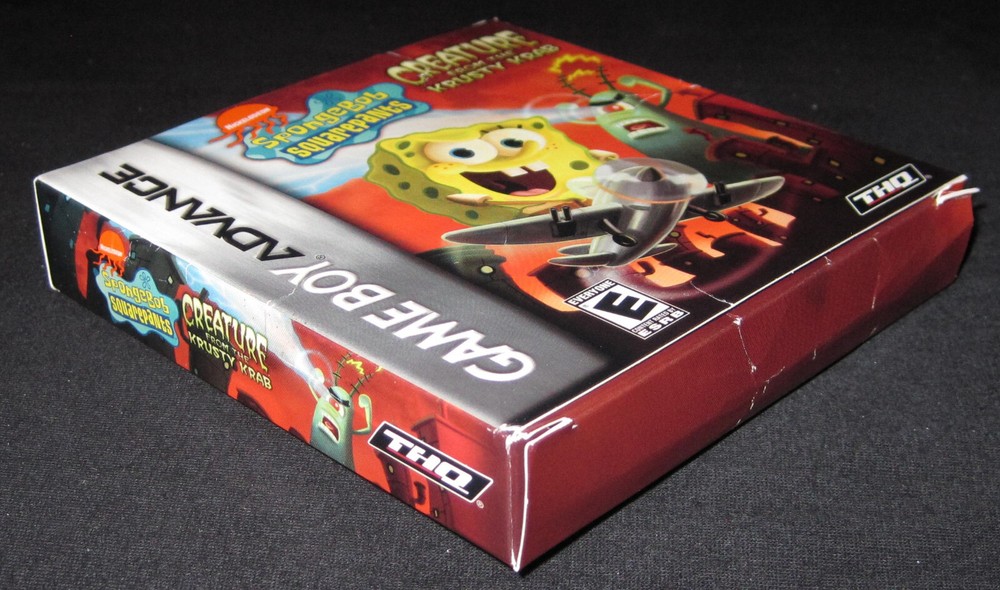 Spongebob Squarepants Creature from Krusty Krab - Box Only (Game Boy Advance GBA