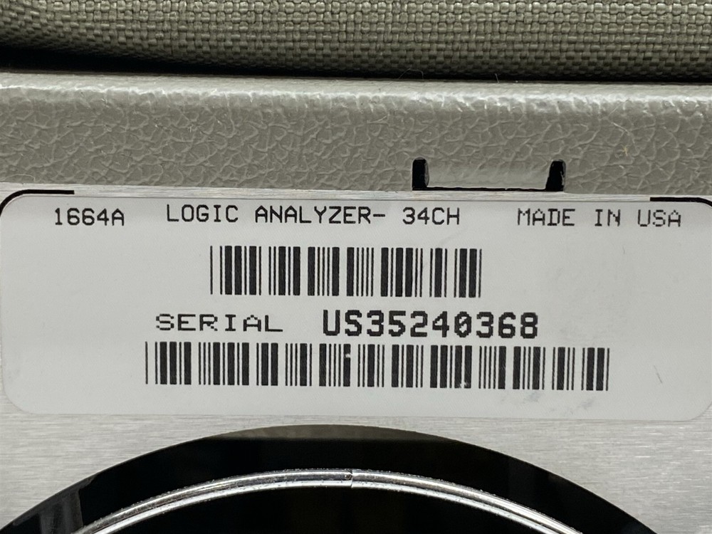 HP Agilent Keysight 1664A 34-Channel Benchtop Logic Analyzer