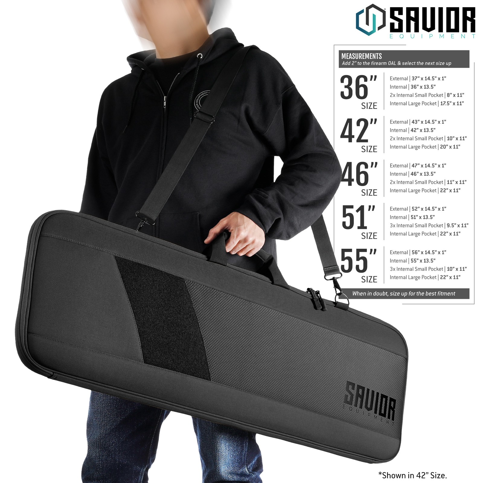 Savior Specialist Tactical Single Rifle Bag Padded Soft Case w/ Shoulder Strap