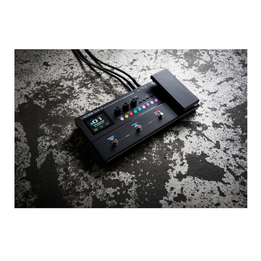 BOSS GX-1 Portable Guitar Effects Processor - 140+ Effects, 23 Amp Types