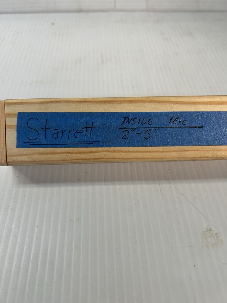 Starrett Inside Micrometer 2-5 Inches