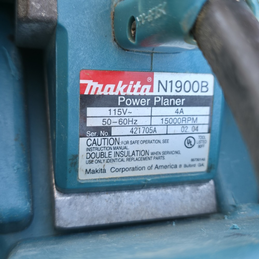 Makita Power Planer N1900B with Hard Case