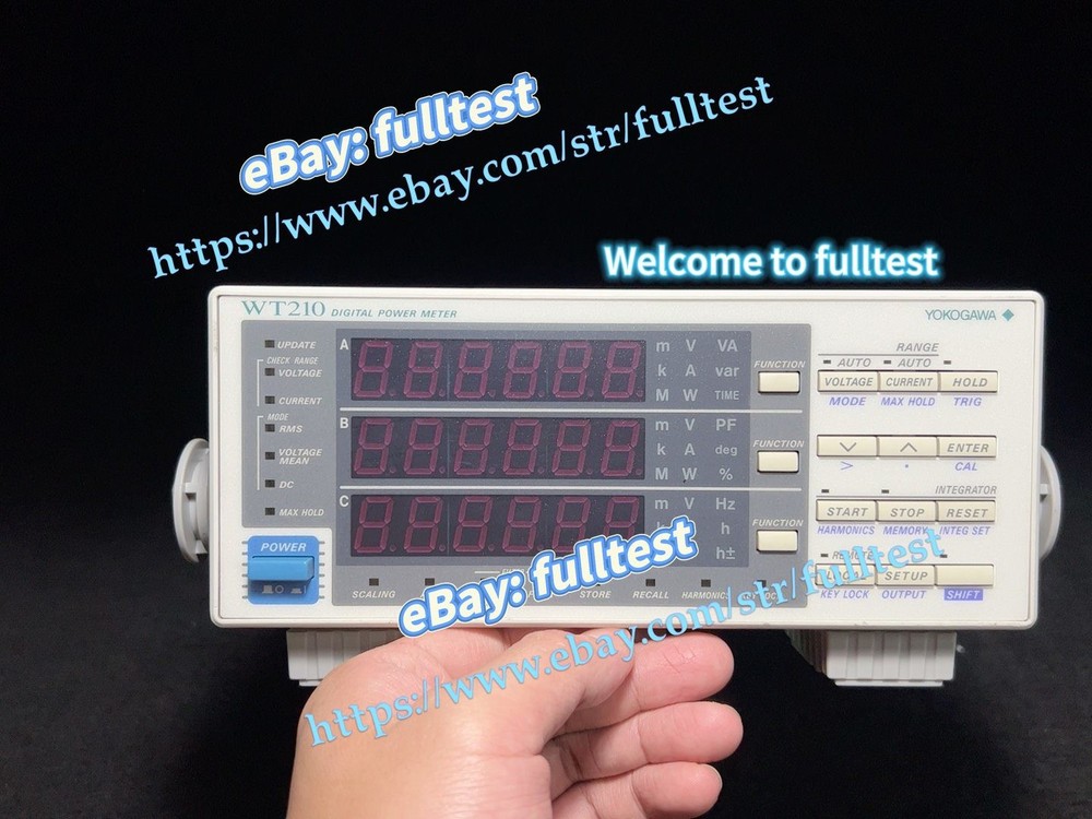 1PCS YOKOGAWA WT210 Digital Power Meter -fulltest