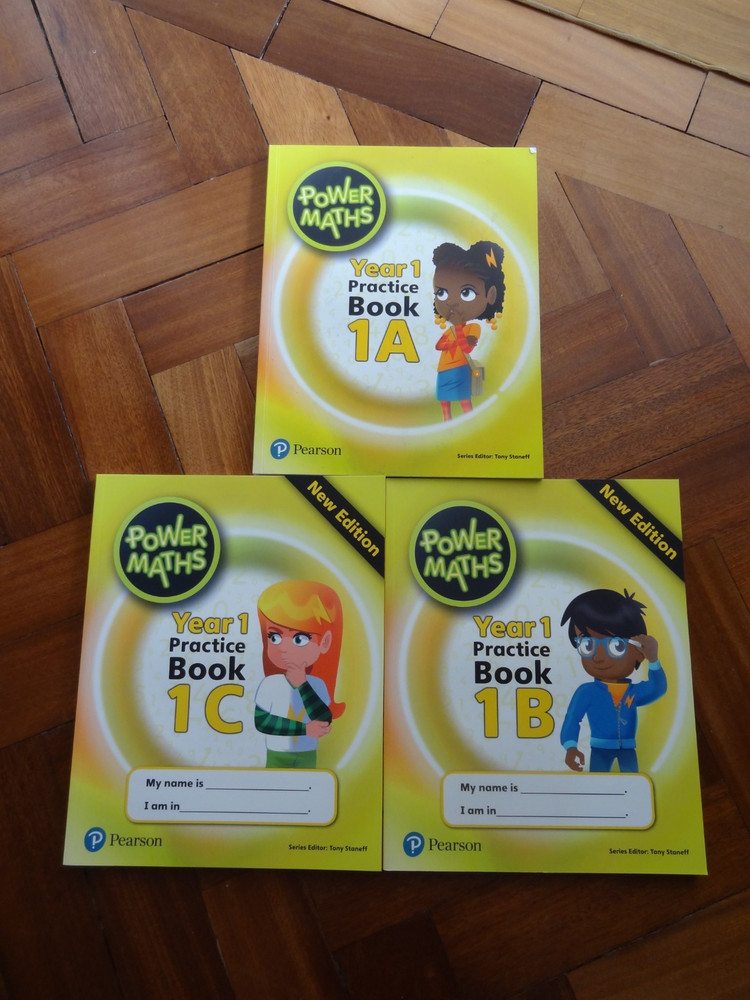Power Maths year 1 practise book bundle 1A 1B 1C