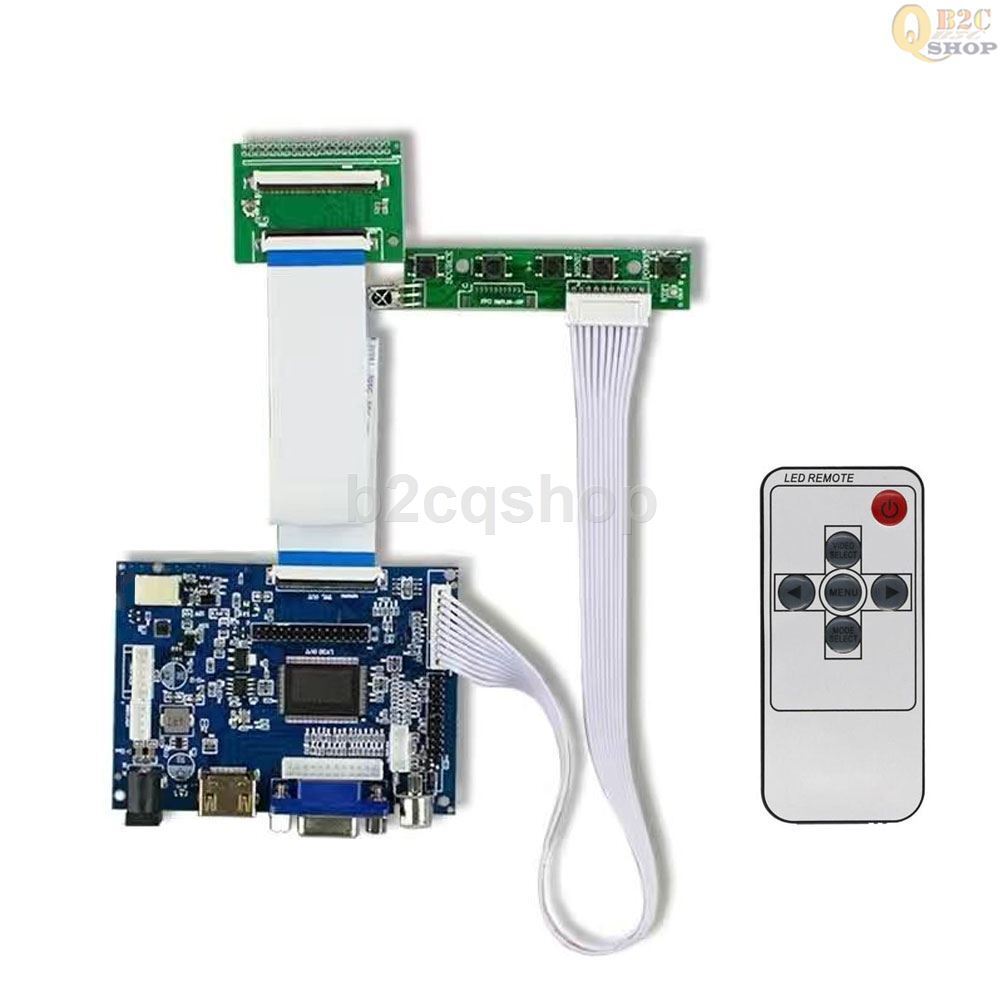 7" TFT CLAA070MA0ACW 800×600 Screen LCD Driver Controller Board HDMI VGA Kit