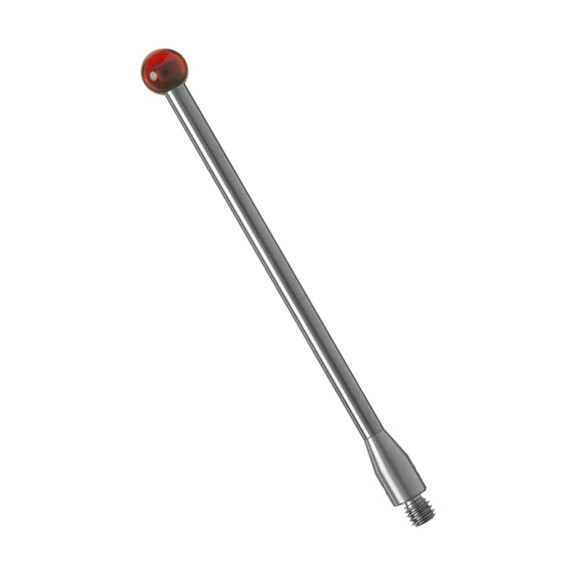 A-5003-0063 CMM Touch Probe M3 Thread Probe Stylus 5mm Ruby Ball Tips 50mm Long