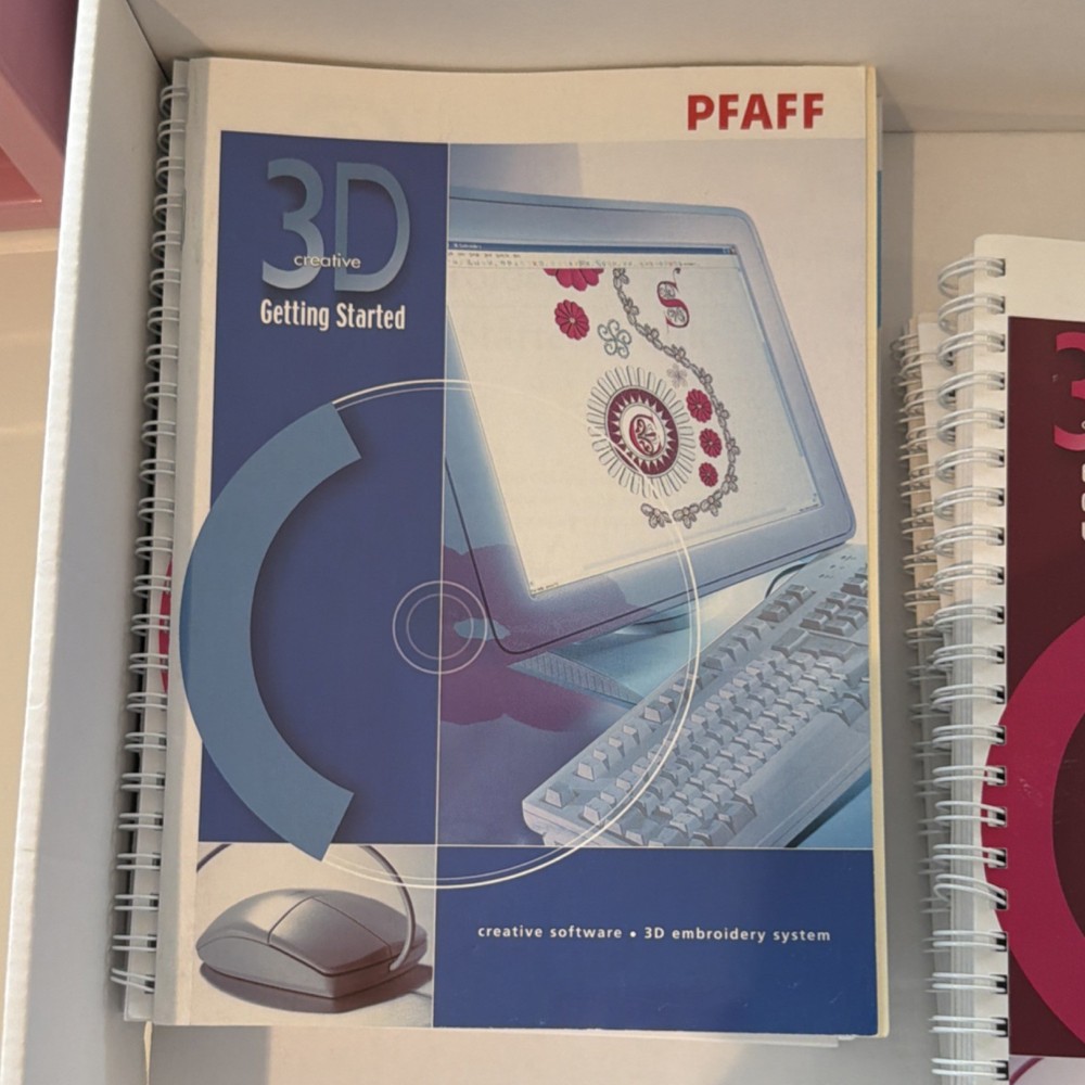 PFAFF 3D Creative Suite Embroidery Machine Digitizing Software