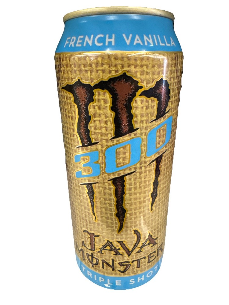 MONSTER ~ JAVA 300 - TRIPLE SHOT - FRENCH VANILLA New 1 Full Can