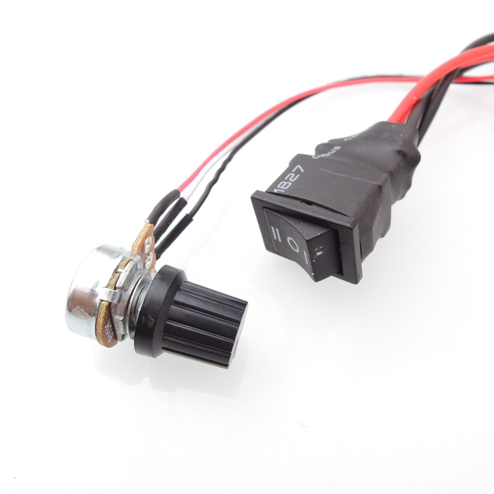 6V 12V 24V PWM DC Motor Speed Controller Reversible Switch Adjustable Governor