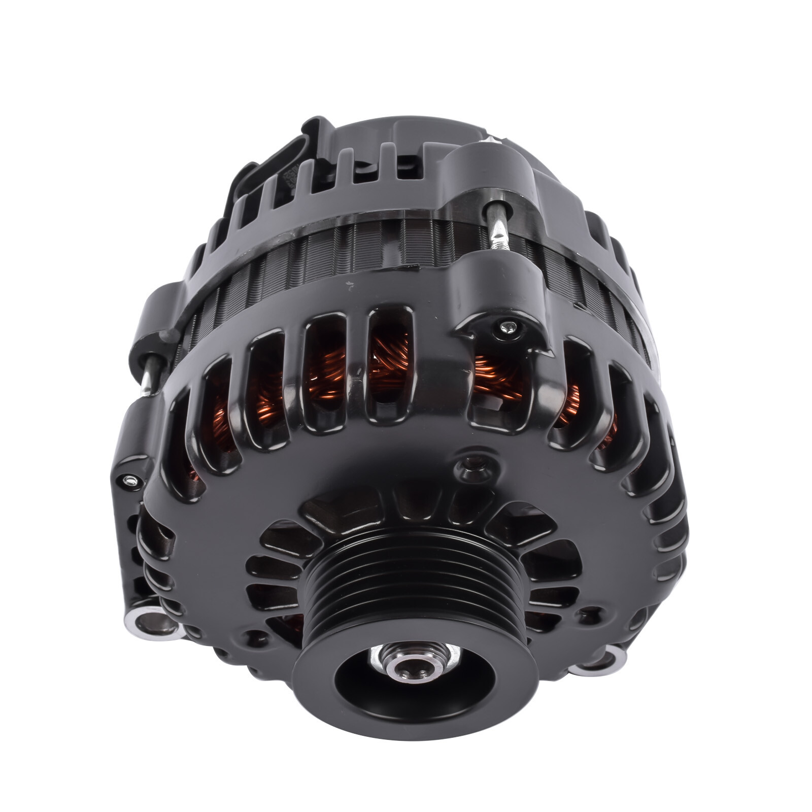 LS Truck 220A AD244 Black Alternator for Silverado Sierra 4.8 5.3 6.0L 1999-2006