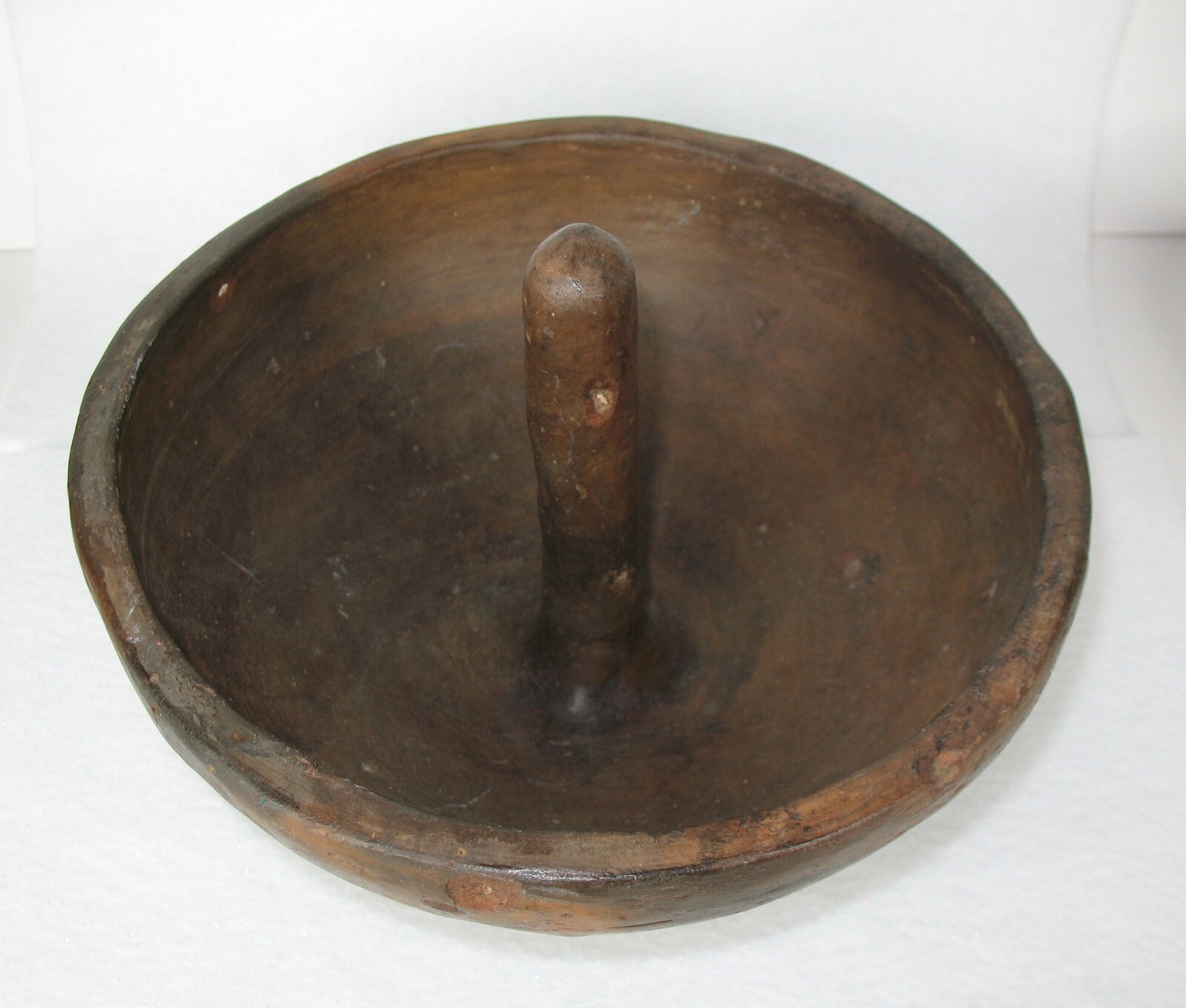 Pre Columbian Pottery Censer Incense Burner Bowl Vtg Antique Indian Culture