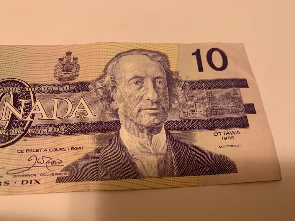 Canada 10 Dollars 1989