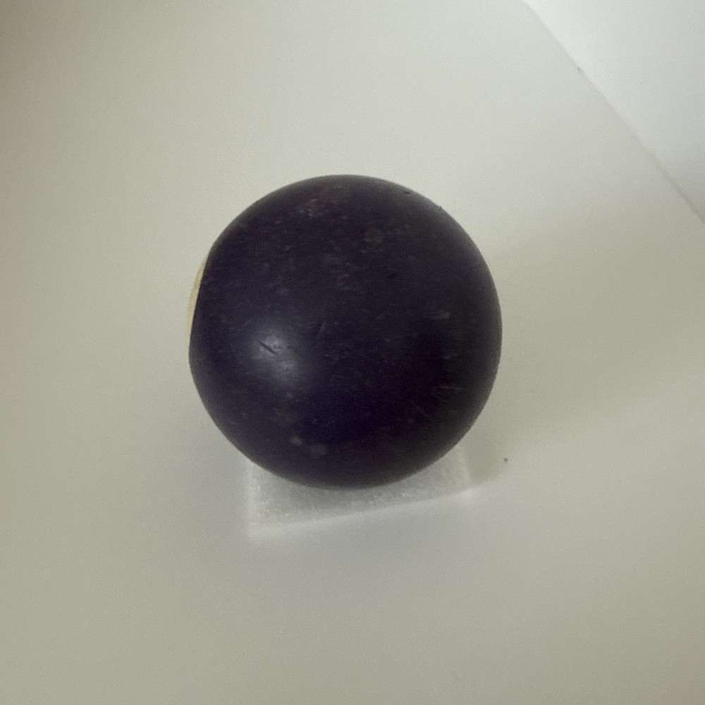 Vtg Single Billiard Pool Ball Standard 2 1/4" Replacement Number 4 Purple Solid