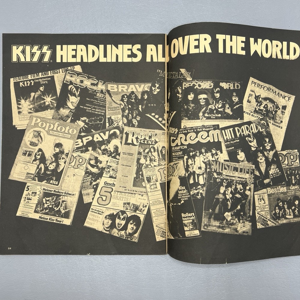 Kiss Stan Lee Rock Steady Comic Book For Marvel Comics Steve Gerber 1977