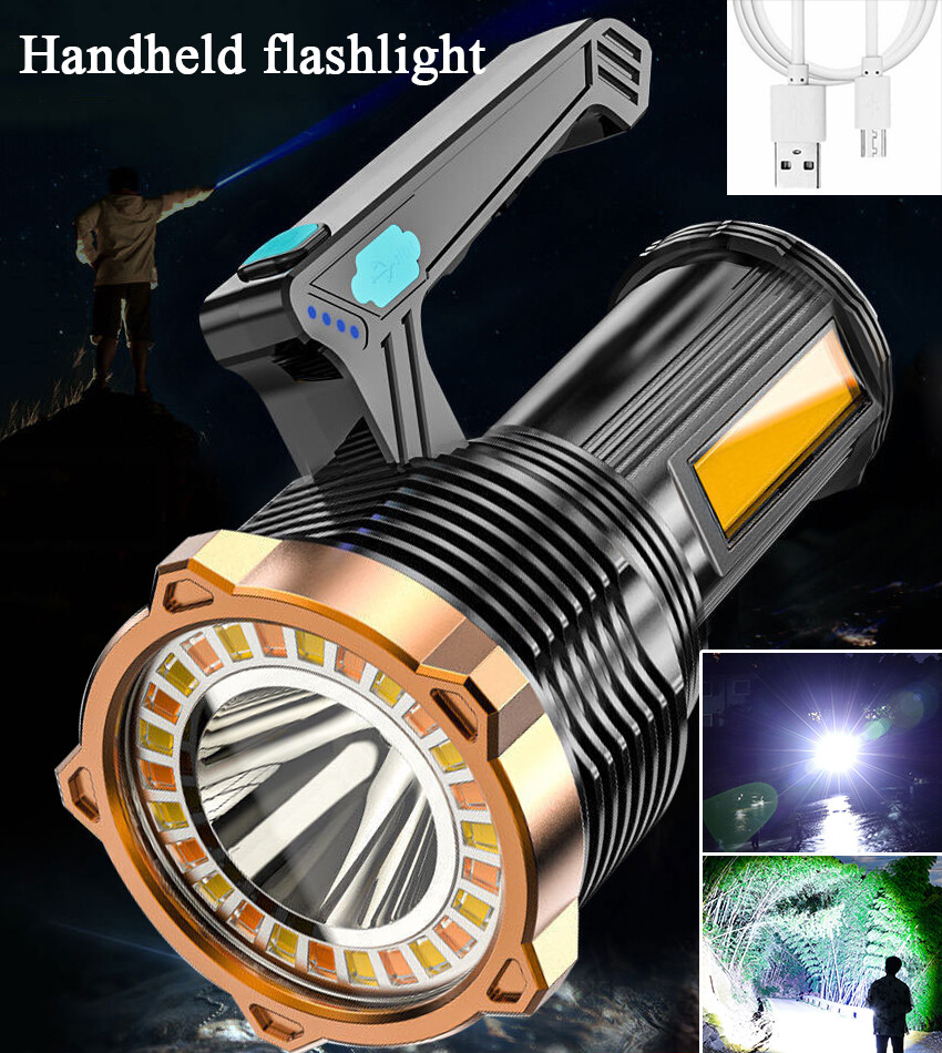 95000000LM LED Flashlight High Powered Torch Super Bright Lamp USB Rechargeable