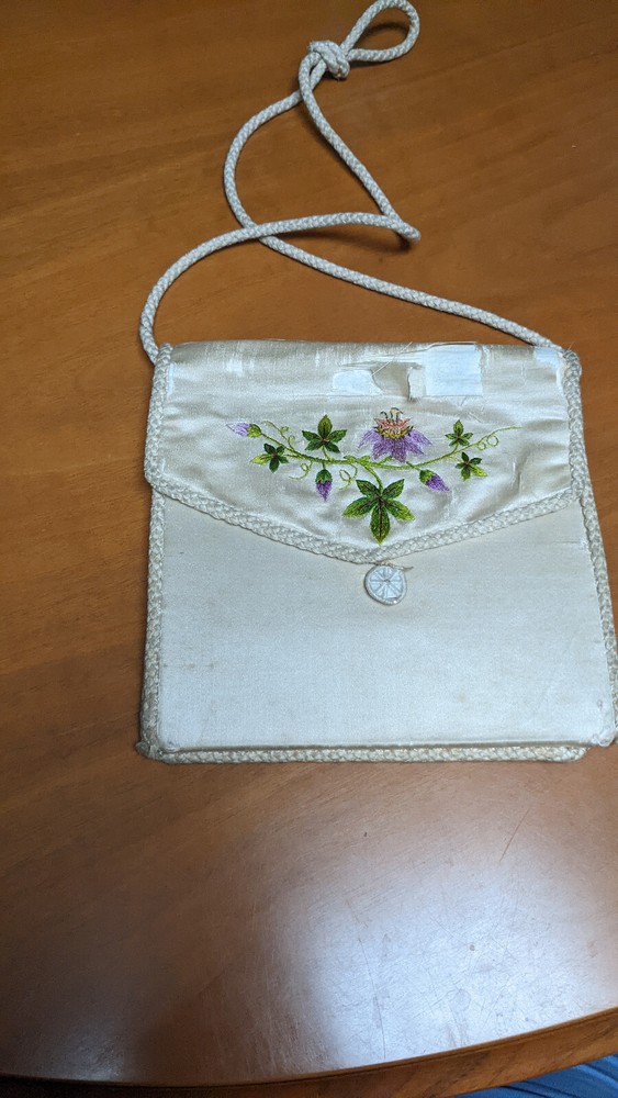 Hand Embroidered Sick Call Burse