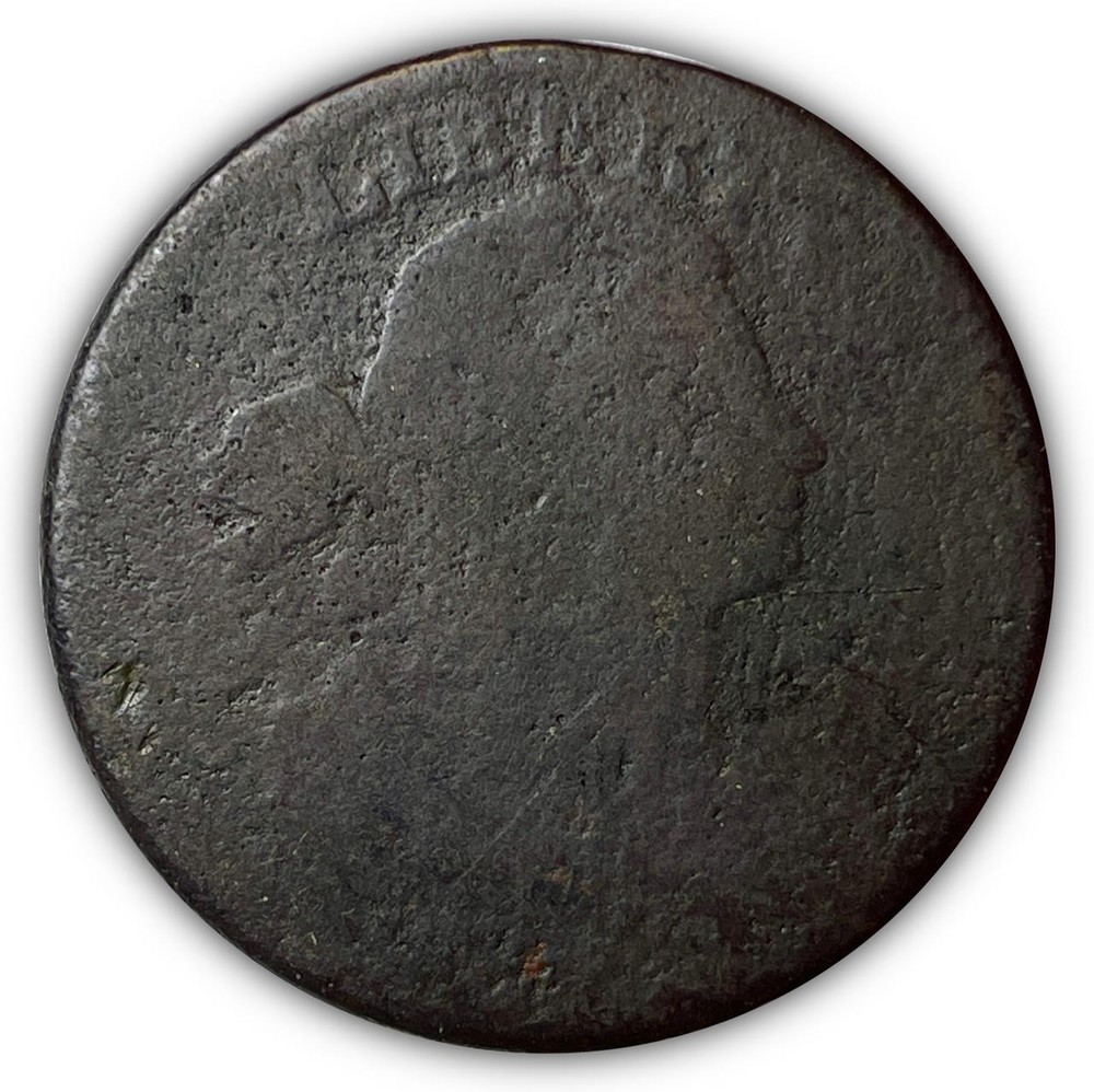 1807 Draped Bust Large Cent Almost Good AG Coin #5514