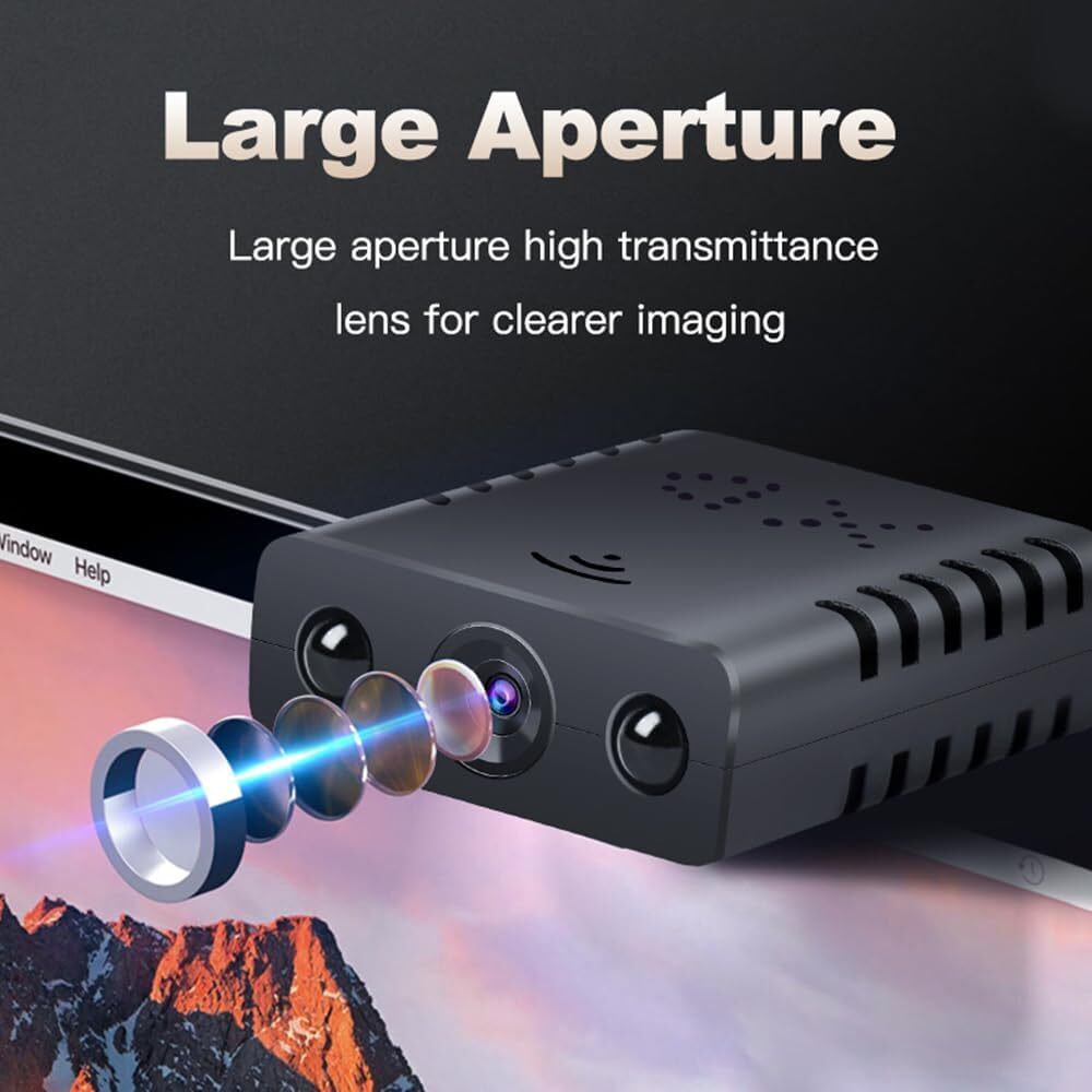 Smallest WiFi Mini Camera Wireless Camera with Motion Detection 4K HD Home Cam