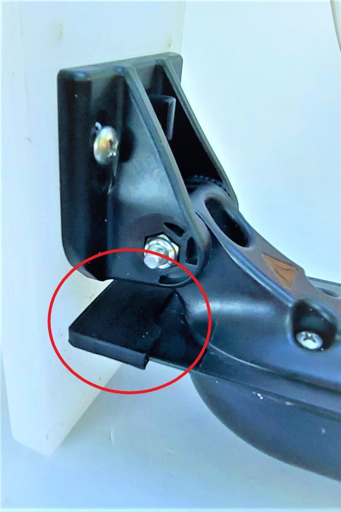 Spray Shield Extension for Garmin GT Transducers